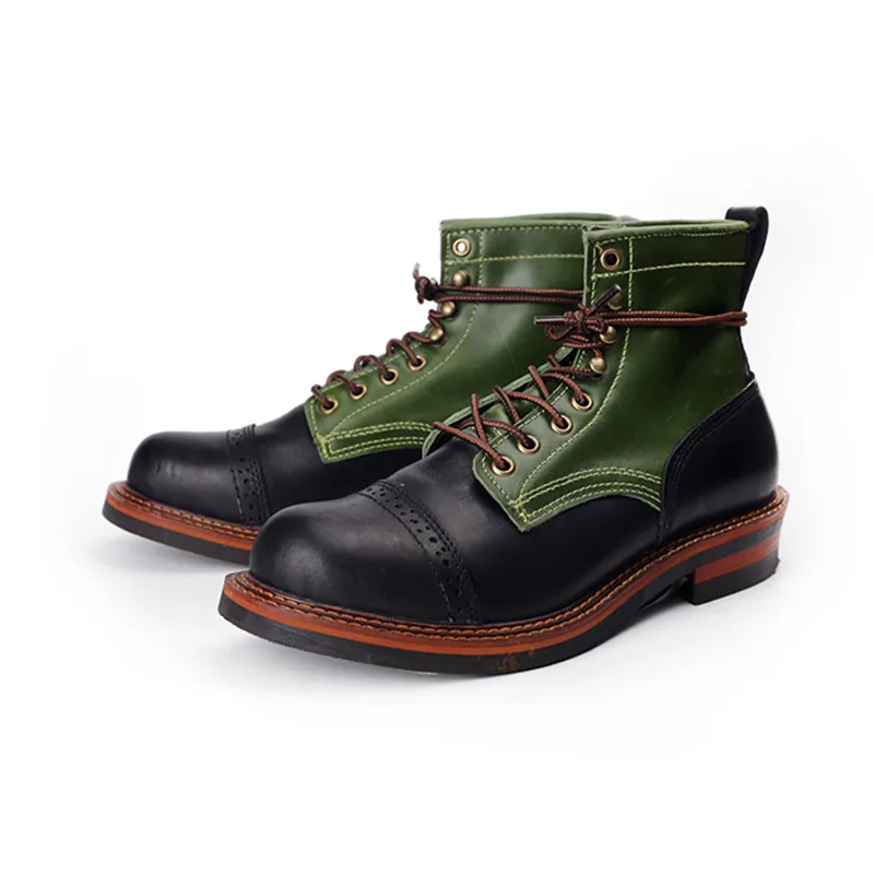 Leather Workshop - Luxury Brand New Autumn Winter Men