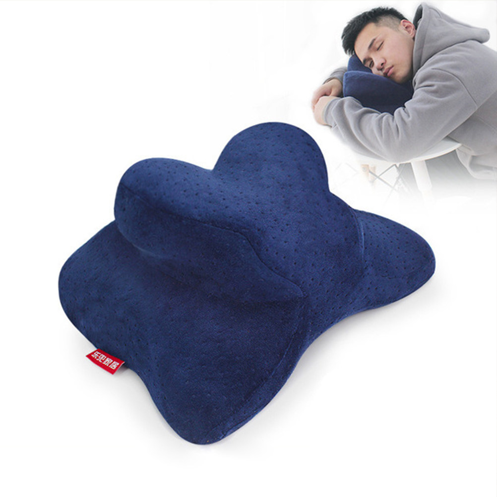 Leatherwork Flowers - 1pc Nap Pillow Cotton Soft Office