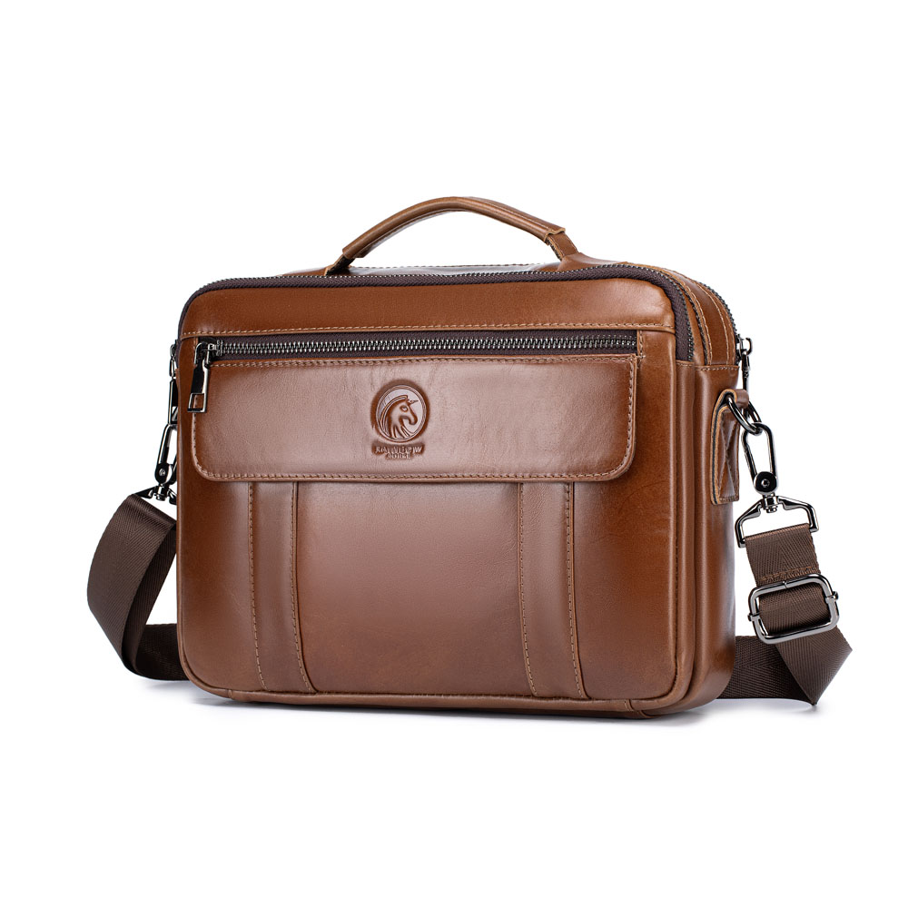 New men's mini crossbody bag,  - đánh giá và giá Leatherwork Thread