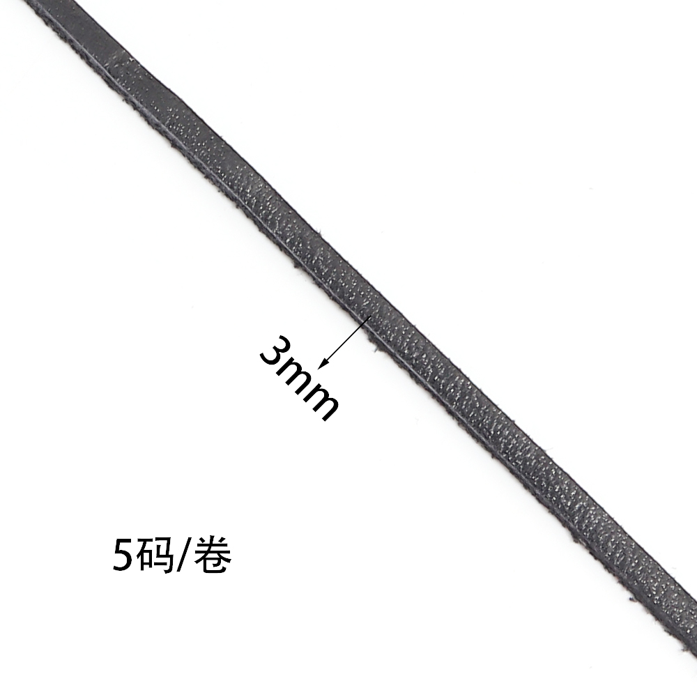 5yards 3mm Genuine Cow Leather - đánh giá và giá Leatherwork Diy