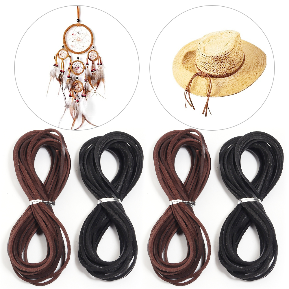 5yards 3mm Genuine Cow Leather - đánh giá và giá Leatherwork Diy