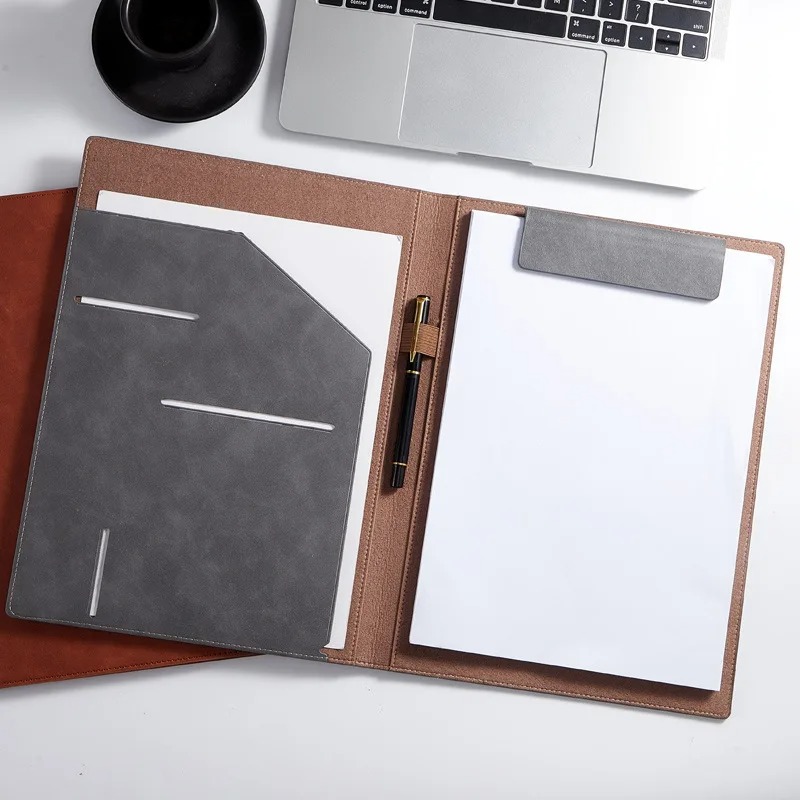 A4 Leather Business Portfolio  - đánh giá và giá Leather Work Folder