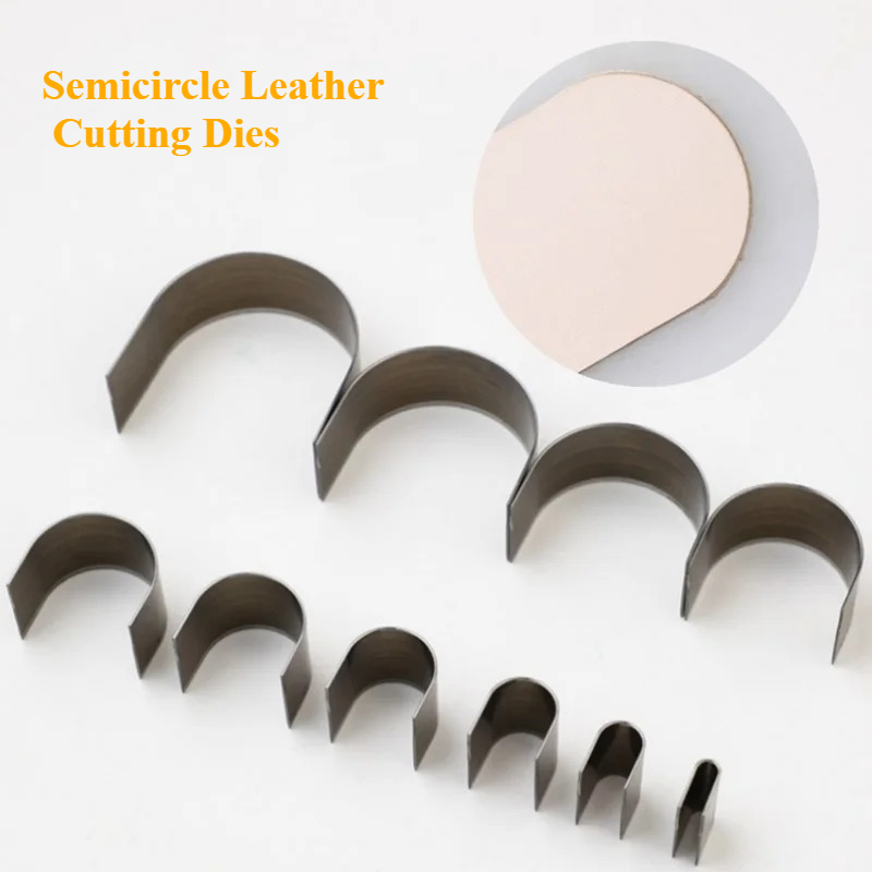10Pcs/Set Semicircle Leather C - đánh giá và giá Leathercraft Japan
