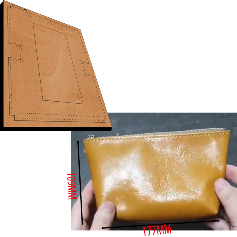New Japan Steel Blade Wooden D - đánh giá và giá Leathercraft Japan