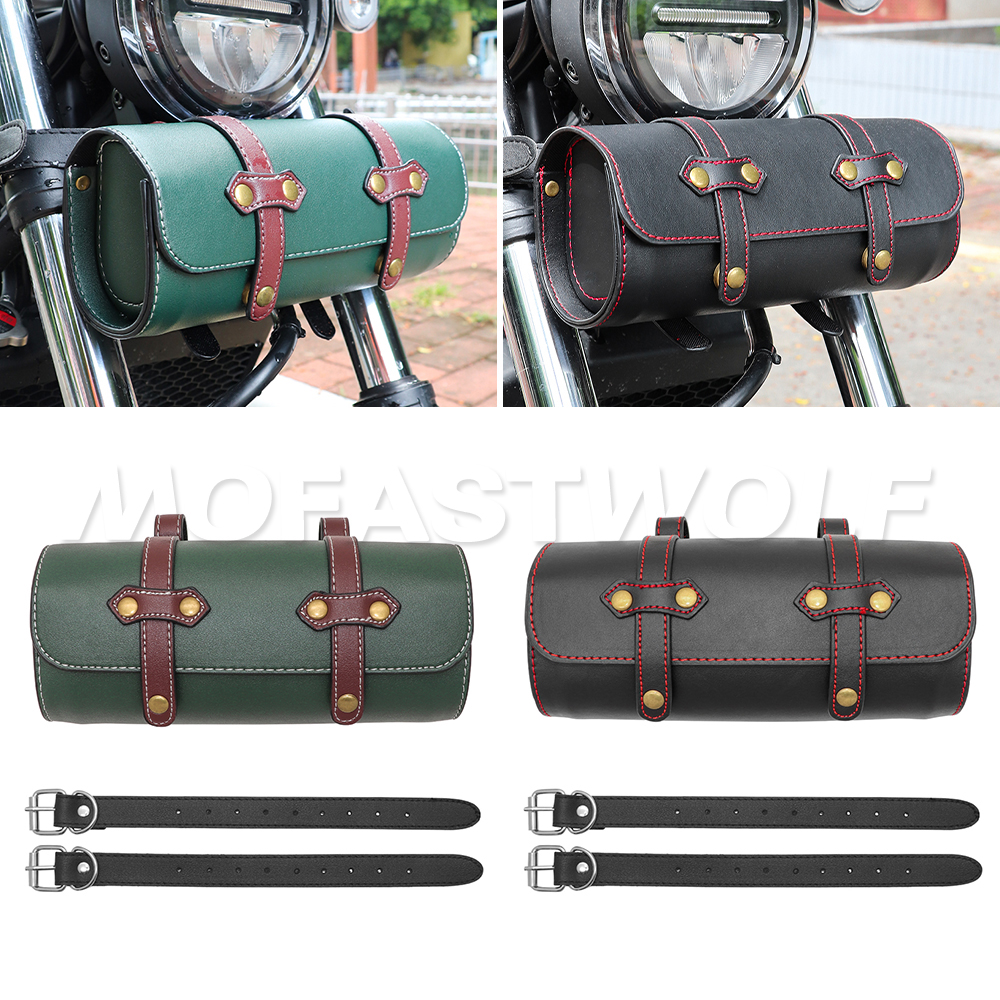 Motorcycle Universal Bag Saddl - đánh giá và giá Leather Workshop