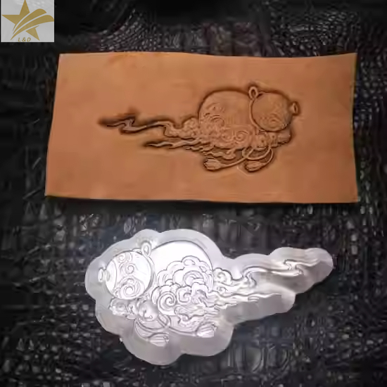 3D Gourd-shaped Leather Emboss - đánh giá và giá Leatherwork Flowers