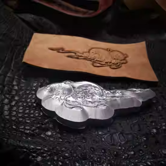 3D Gourd-shaped Leather Emboss - đánh giá và giá Leatherwork Flowers