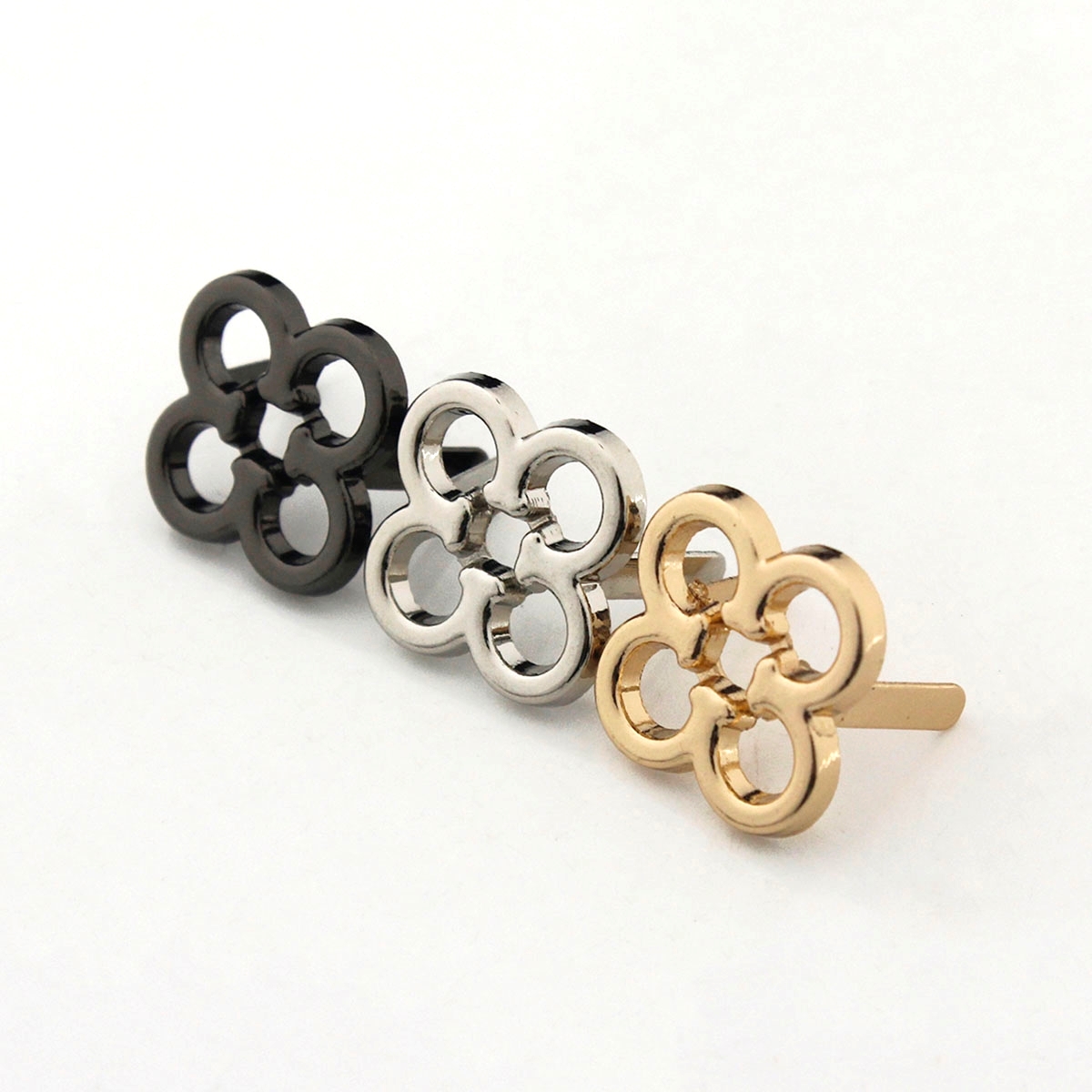 2pcs Metal Flower Shape Decora - đánh giá và giá Leatherwork Flowers