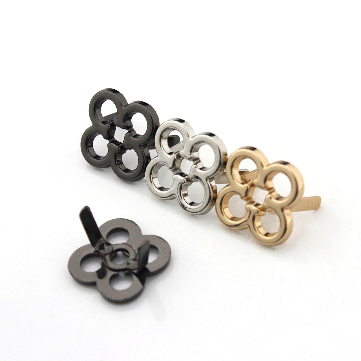 2pcs Metal Flower Shape Decora - đánh giá và giá Leatherwork Flowers