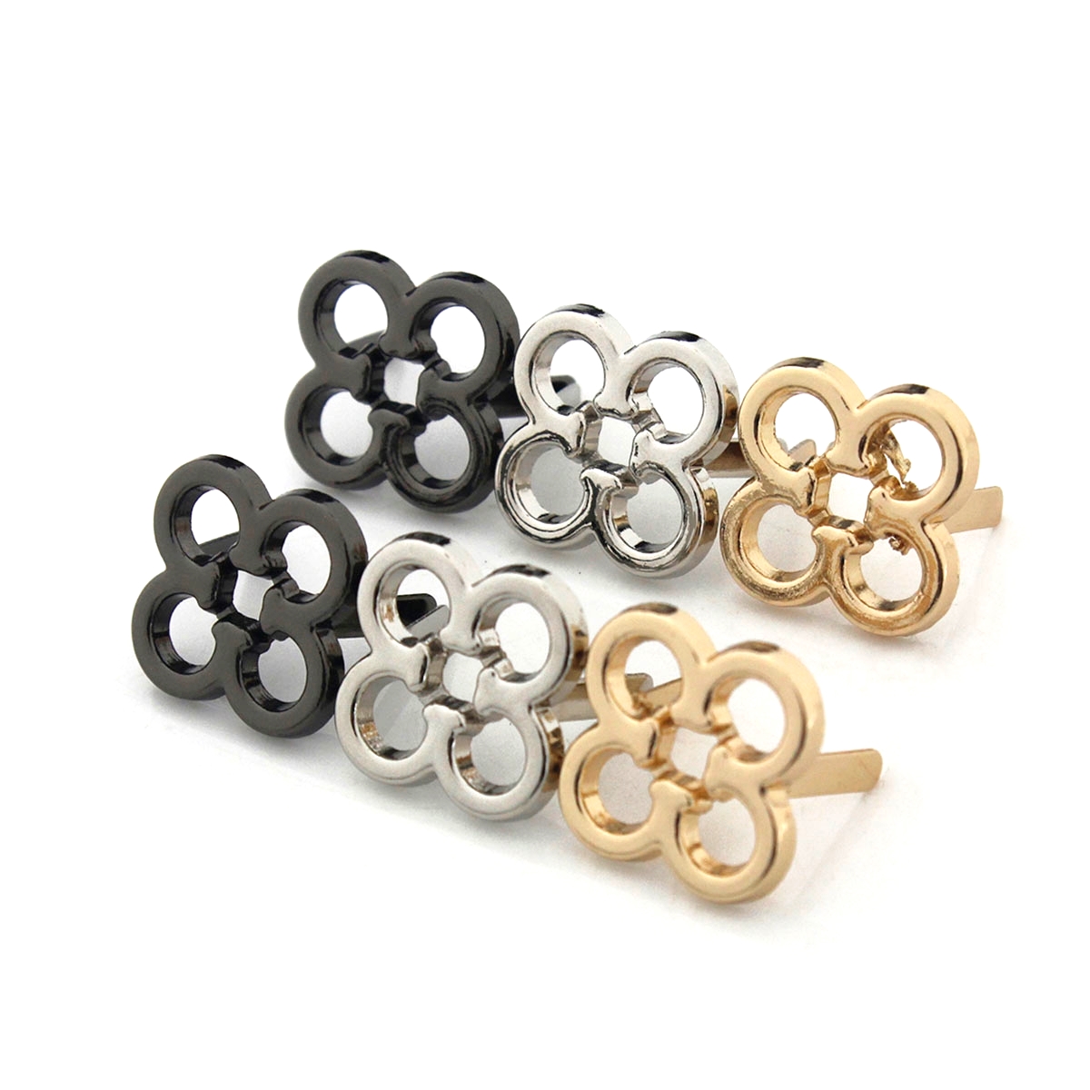 2pcs Metal Flower Shape Decora - đánh giá và giá Leatherwork Flowers