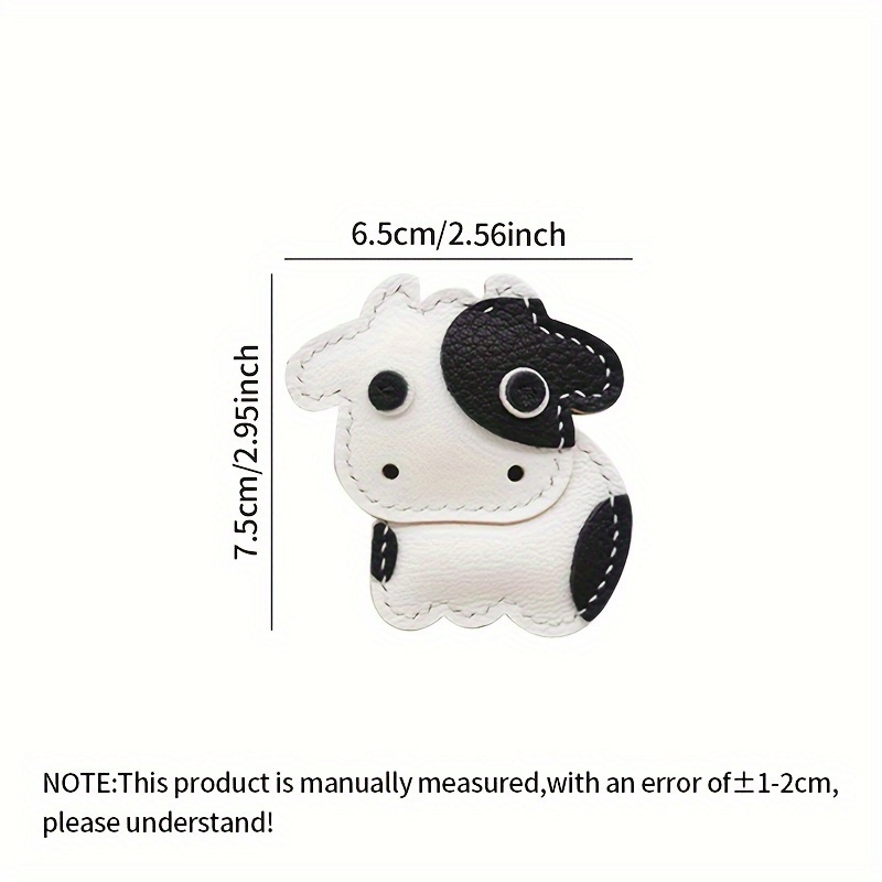 7pcs/set Cute Cartoon Cow Acry - đánh giá và giá Leather Workshop