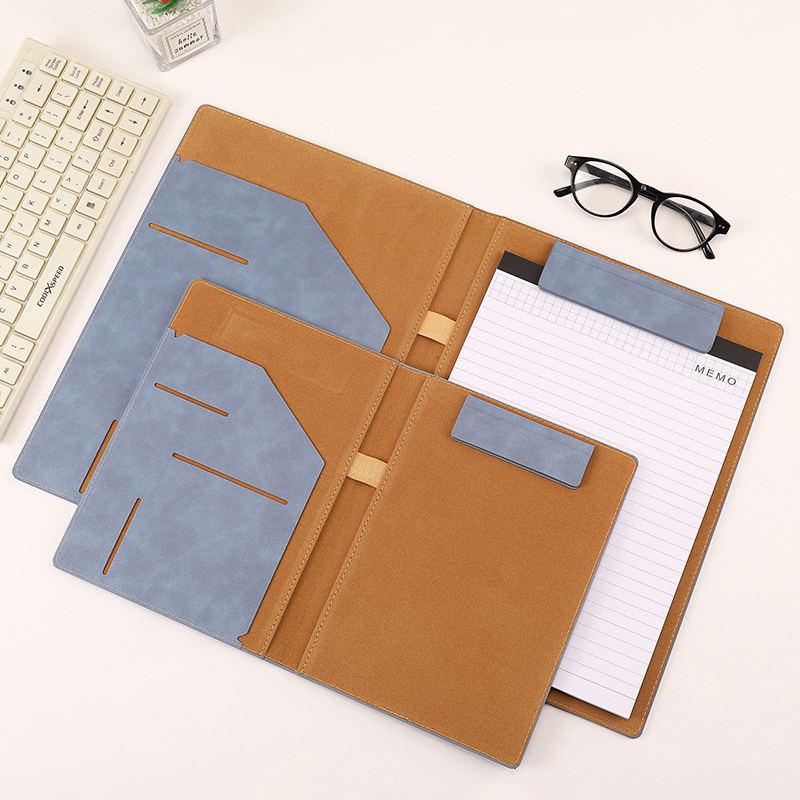 Writing Case With Closure Busi - đánh giá và giá Leather Work Folder