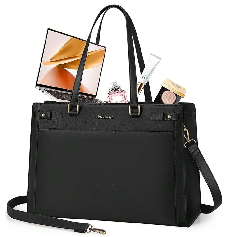 Laptop Bag For Women 15.6 Inch - đánh giá và giá Leatherworking Classic