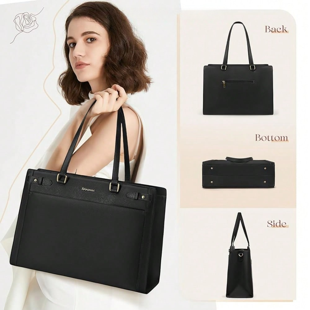 Laptop Bag For Women 15.6 Inch - đánh giá và giá Leatherworking Classic