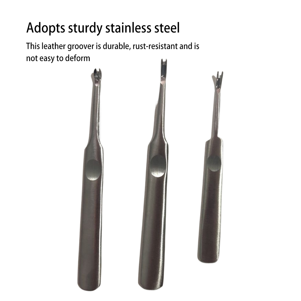 3 Pieces/Set Professional Leat - đánh giá và giá Leather Edge Beveler
