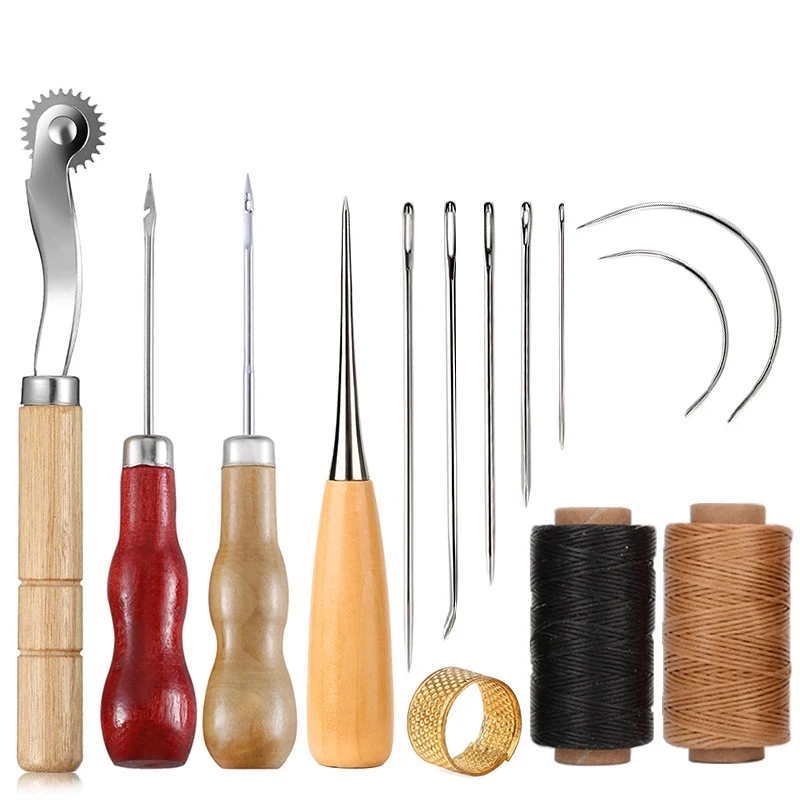 14PCS Leather Craft Sewing Kit - đánh giá và giá Leatherwork Thread