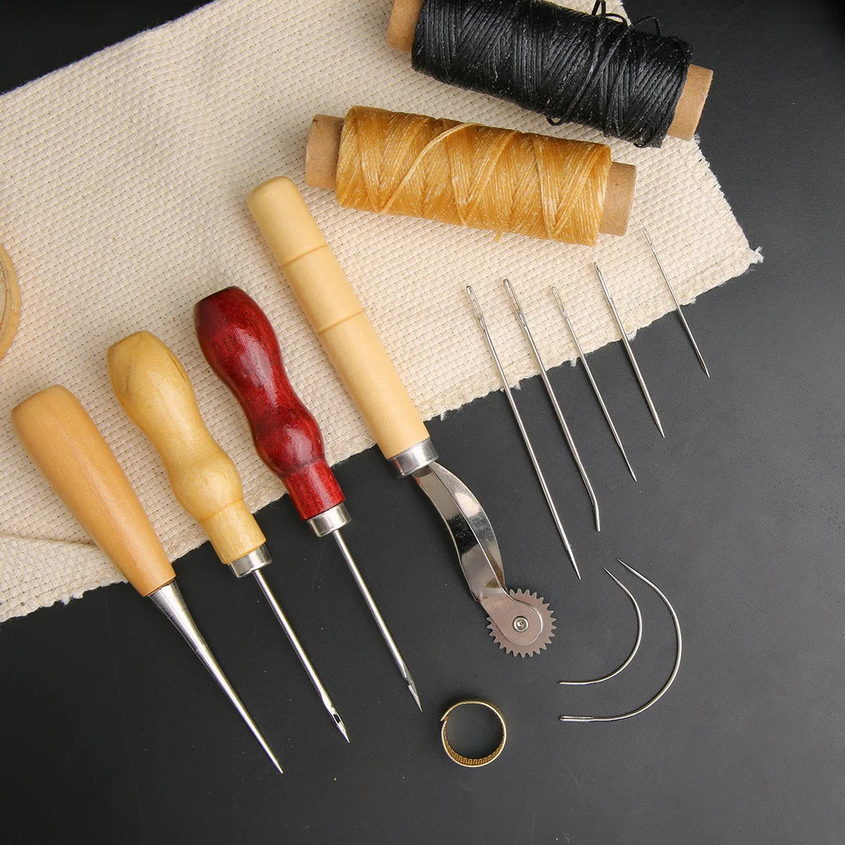14PCS Leather Craft Sewing Kit - đánh giá và giá Leatherwork Thread