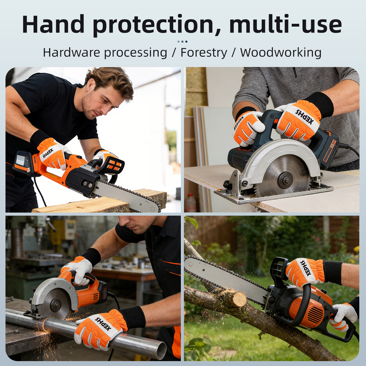 XYEHS 1 Pair Chainsaw Gloves C - đánh giá và giá Leatherwork Classes
