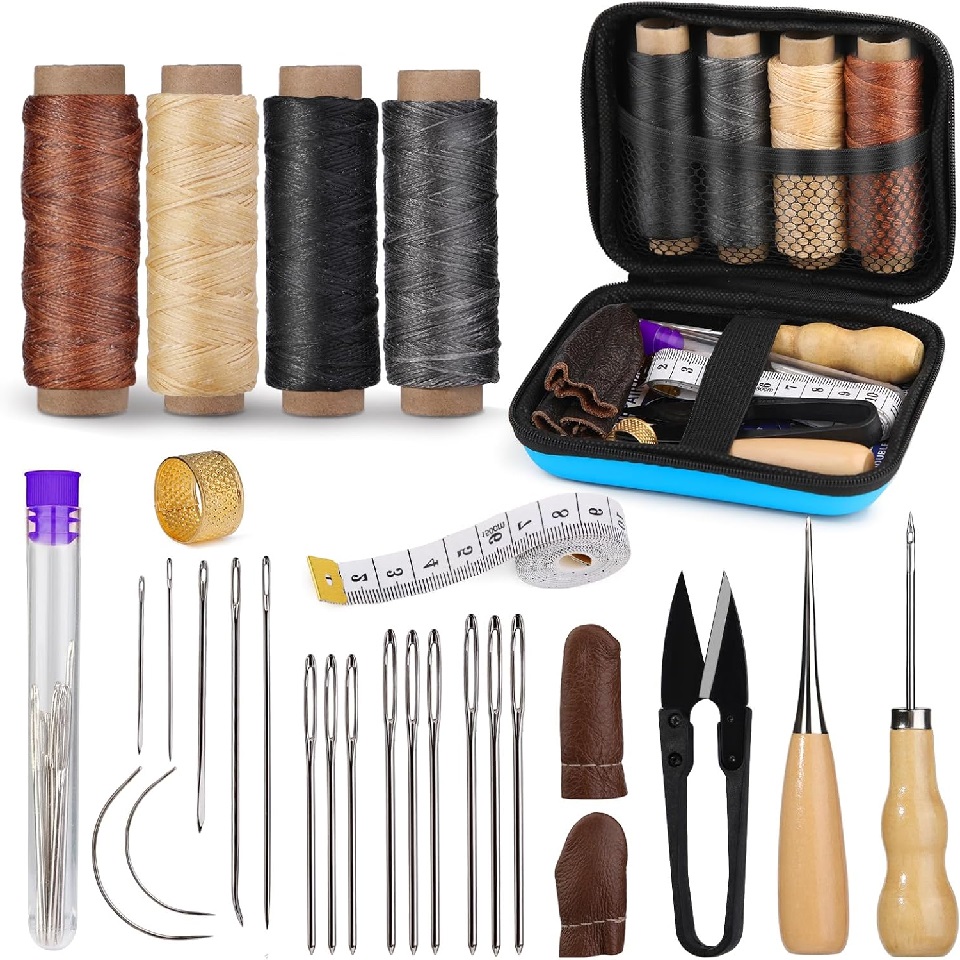 BUDDUR Leather Sewing Tools Ki - đánh giá và giá Leatherwork Thread