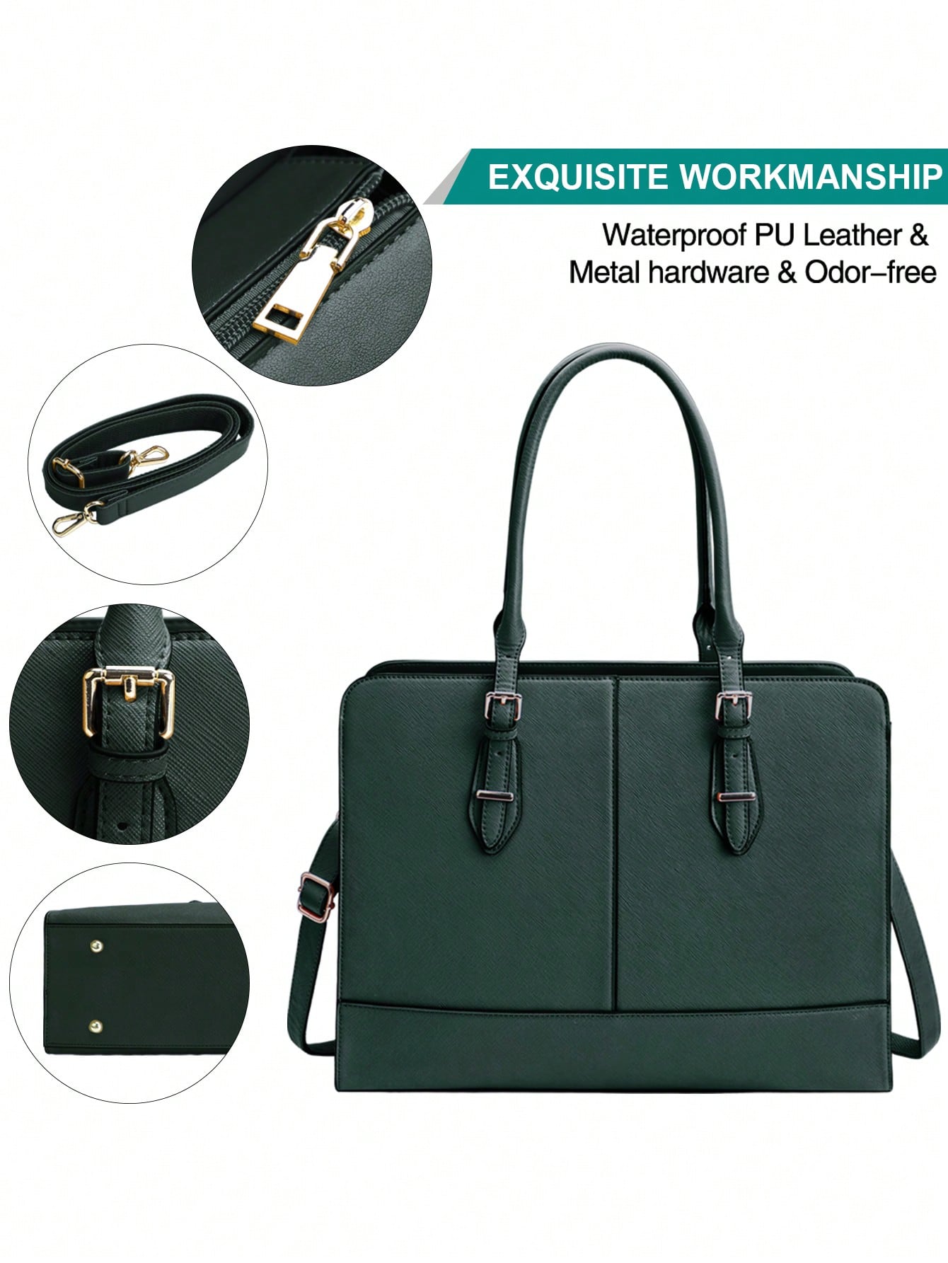 15.6 Inch Leather Laptop Tote  - đánh giá và giá Leatherworking Classic