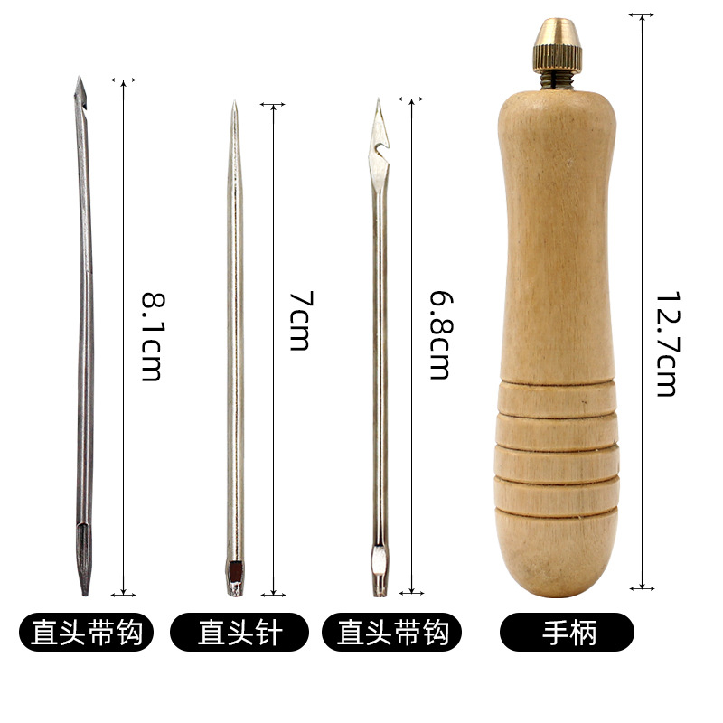 1Set DIY Leather Sewing Awl Ne - đánh giá và giá Leatherwork Thread