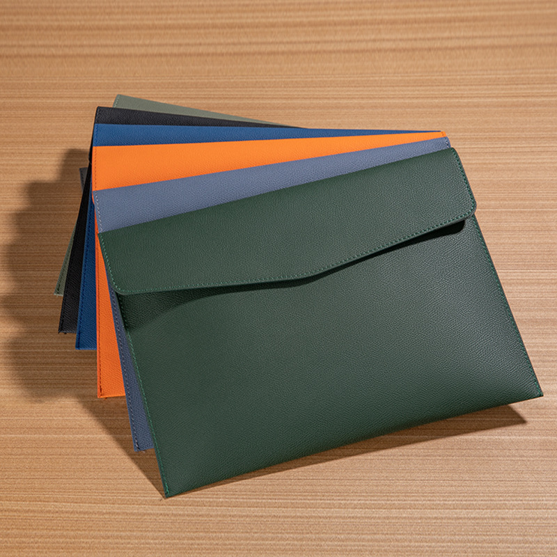 A4 A5 Leather File Bag 1PC Wat - đánh giá và giá Leather Work Folder