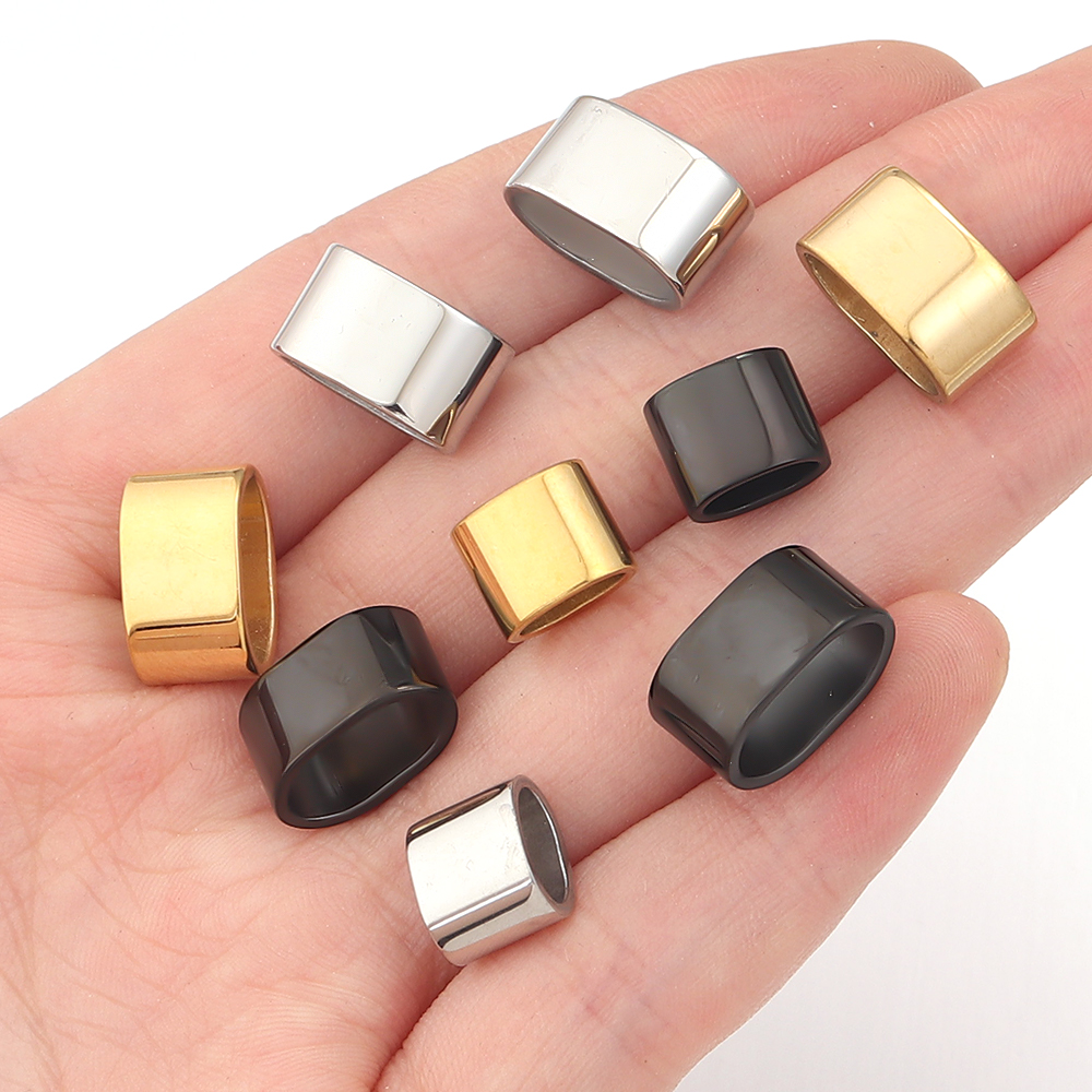 6pcs Flat Stainless Steel Tube - đánh giá và giá Leatherwork Diy
