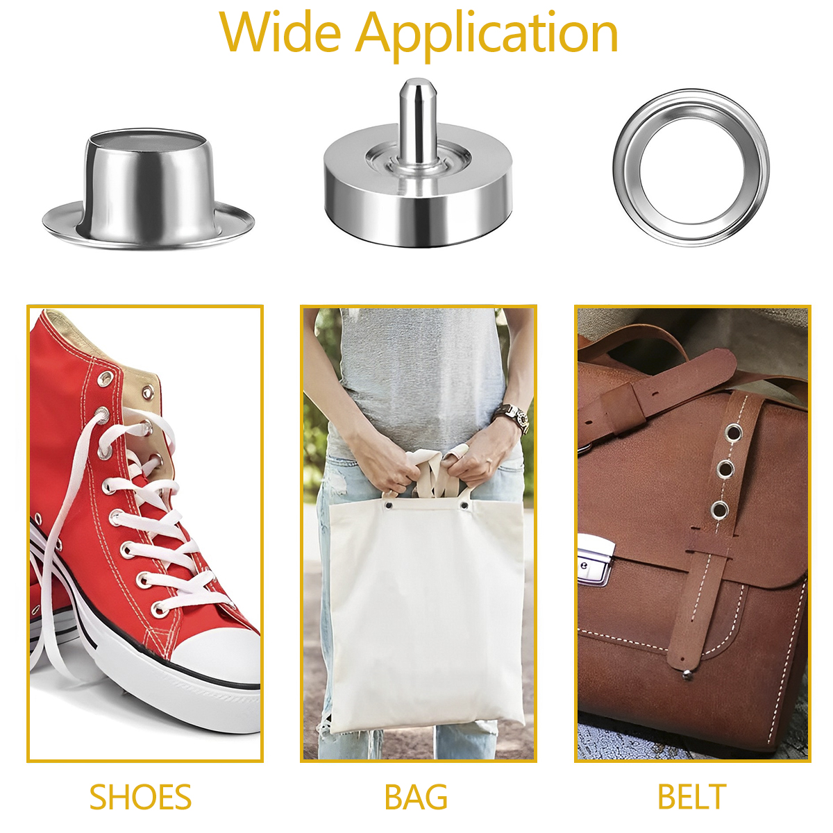 400Pcs Grommet Kit 3/16inch Ey - đánh giá và giá Leatherwork Eyelets