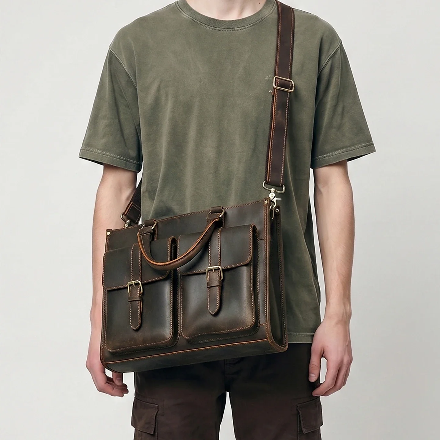 Vintage Genuine Leather Men Cr - đánh giá và giá Leatherwork Thread