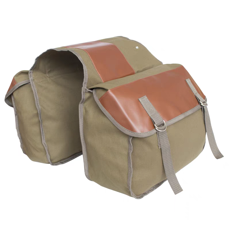 Canvas Leather Rear Saddlebag  - đánh giá và giá Leather Workshop