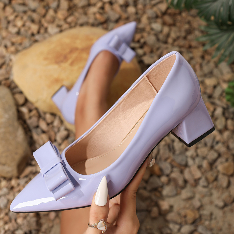 European size chunky heel shoe - đánh giá và giá Leatherwork Flowers