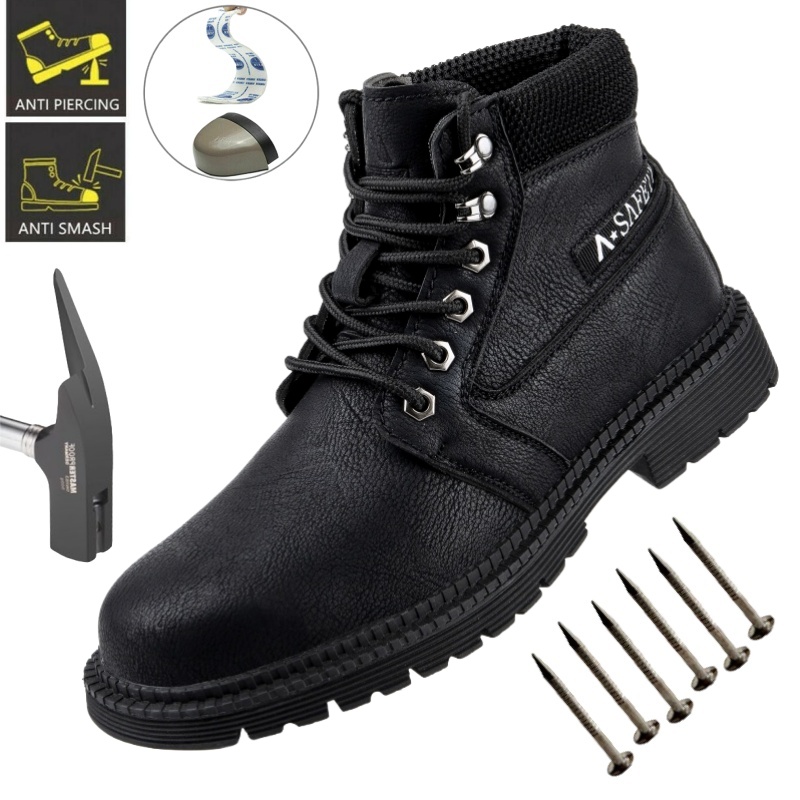 Men Boots Outdoor Leather Ankl - đánh giá và giá Leatherworking Classic