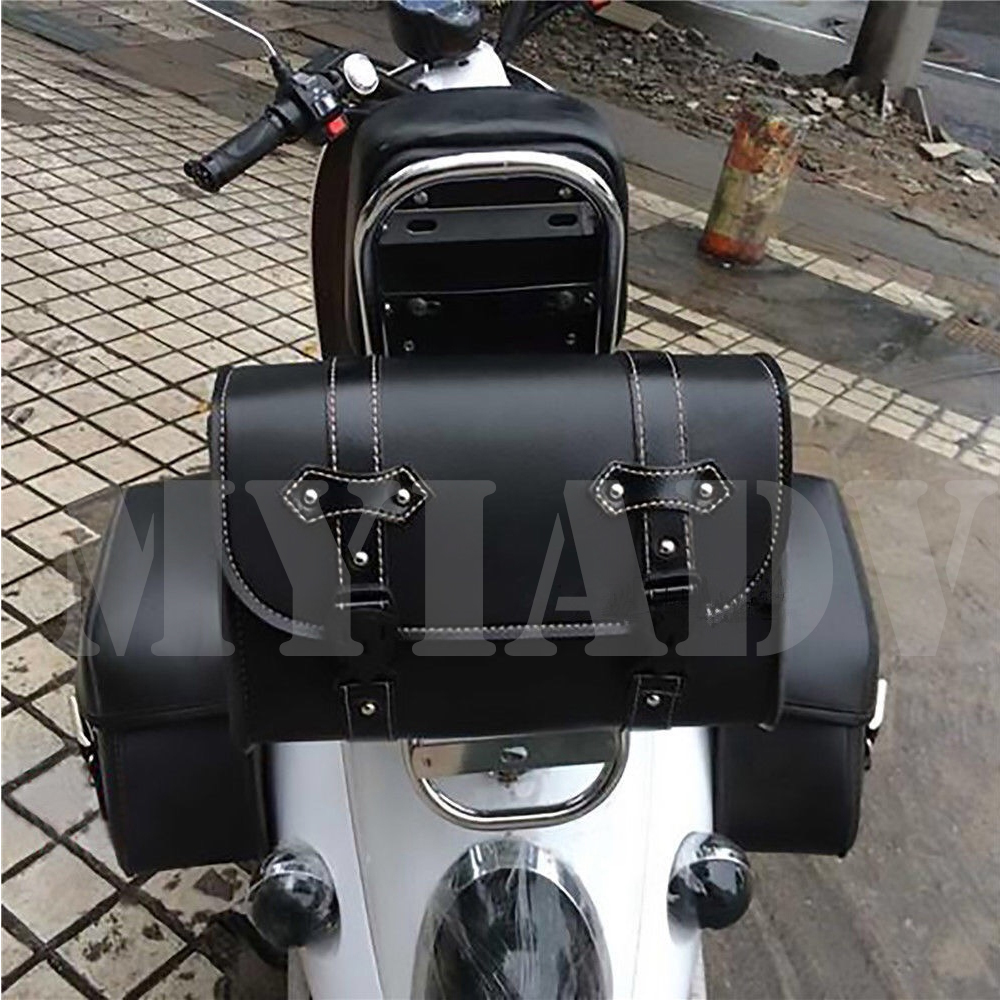 Motorcycle Front Fork Saddleba - đánh giá và giá Leather Workshop