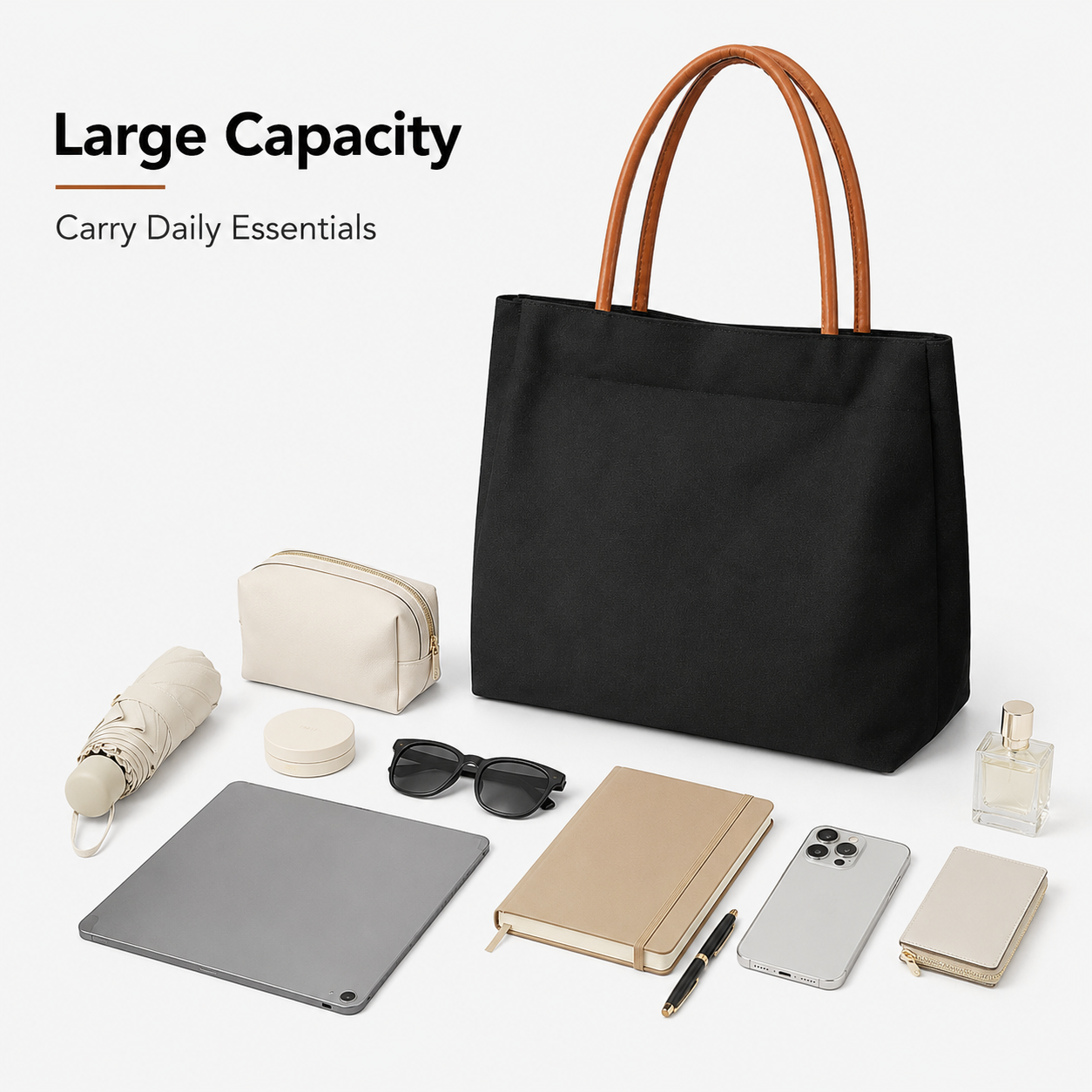 Minimalist Canvas Tote Bag Wom - đánh giá và giá Leather Workshop