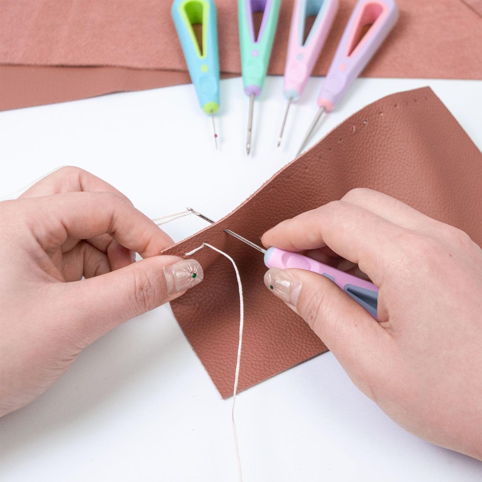 Leather Sewing Kit 4 Pieces St - đánh giá và giá Leatherwork Thread
