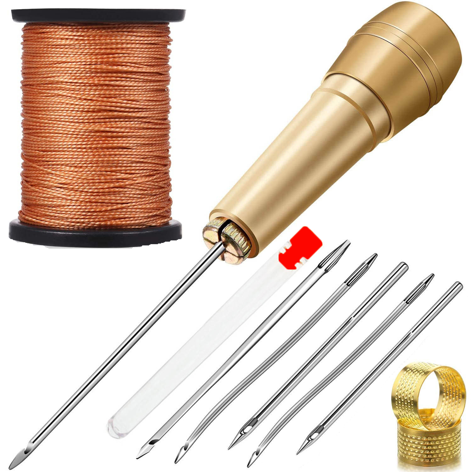 Leather Sewing Kit DIY Leather - đánh giá và giá Leatherwork Thread