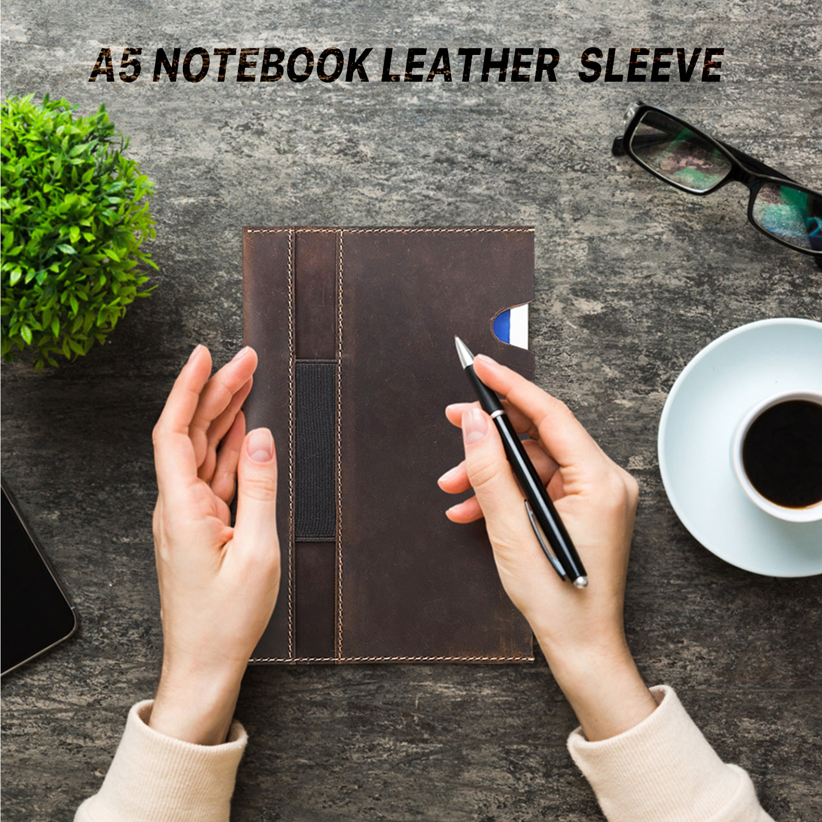 Genuine Leather Portable book  - đánh giá và giá Leather Work Folder