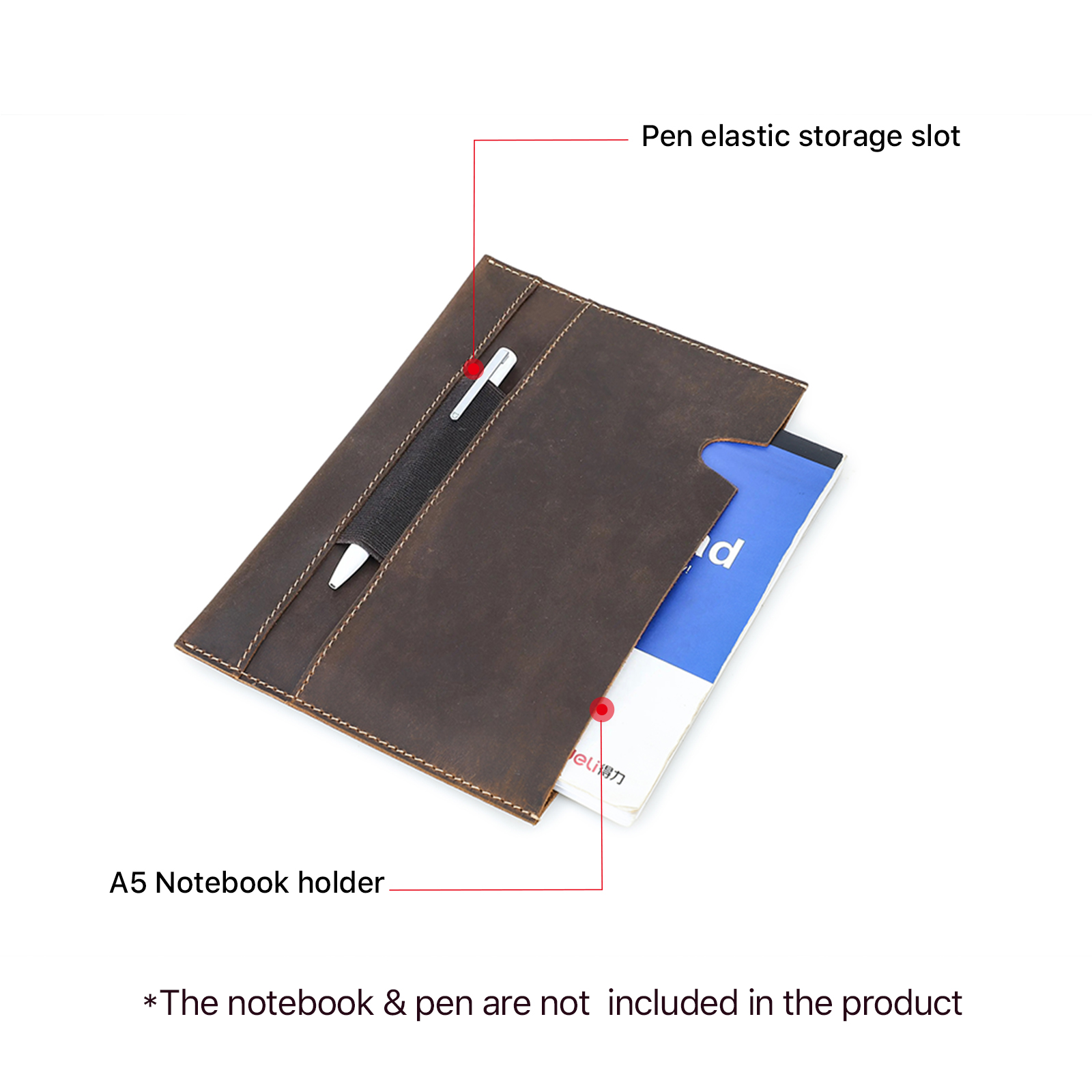 Genuine Leather Portable book  - đánh giá và giá Leather Work Folder
