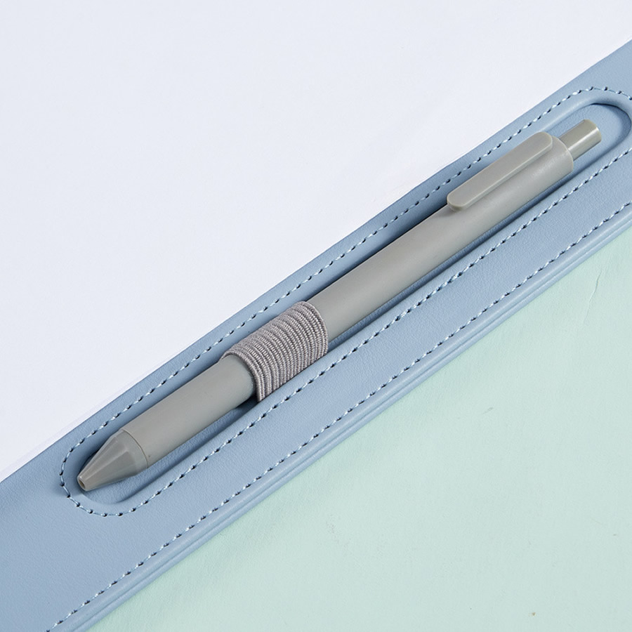 A4 leather writing clip, busin - đánh giá và giá Leather Work Folder