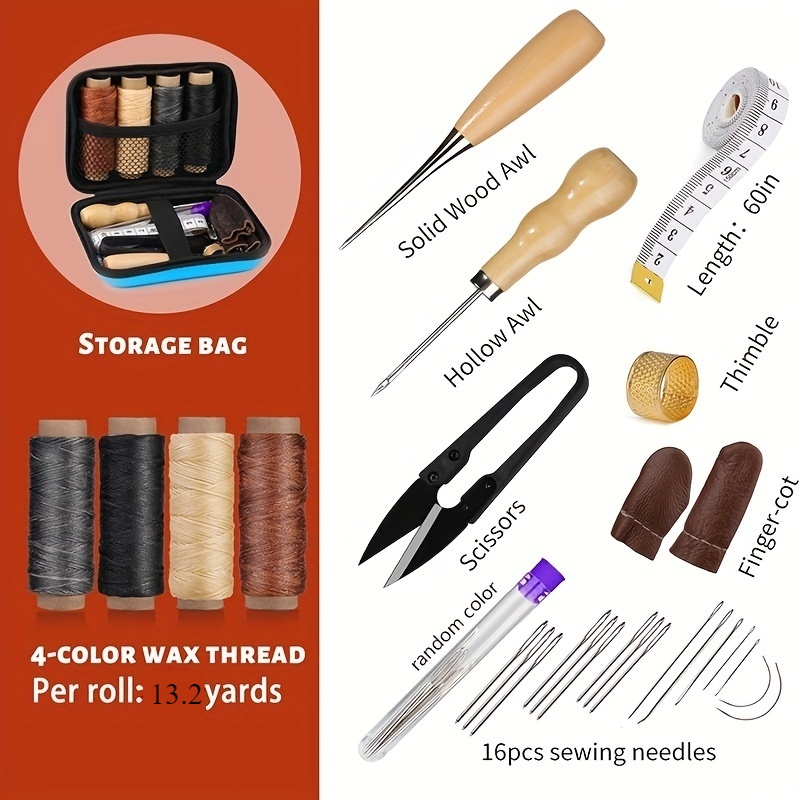 [Leather Working Kit] Leather  - đánh giá và giá Leatherwork Thread
