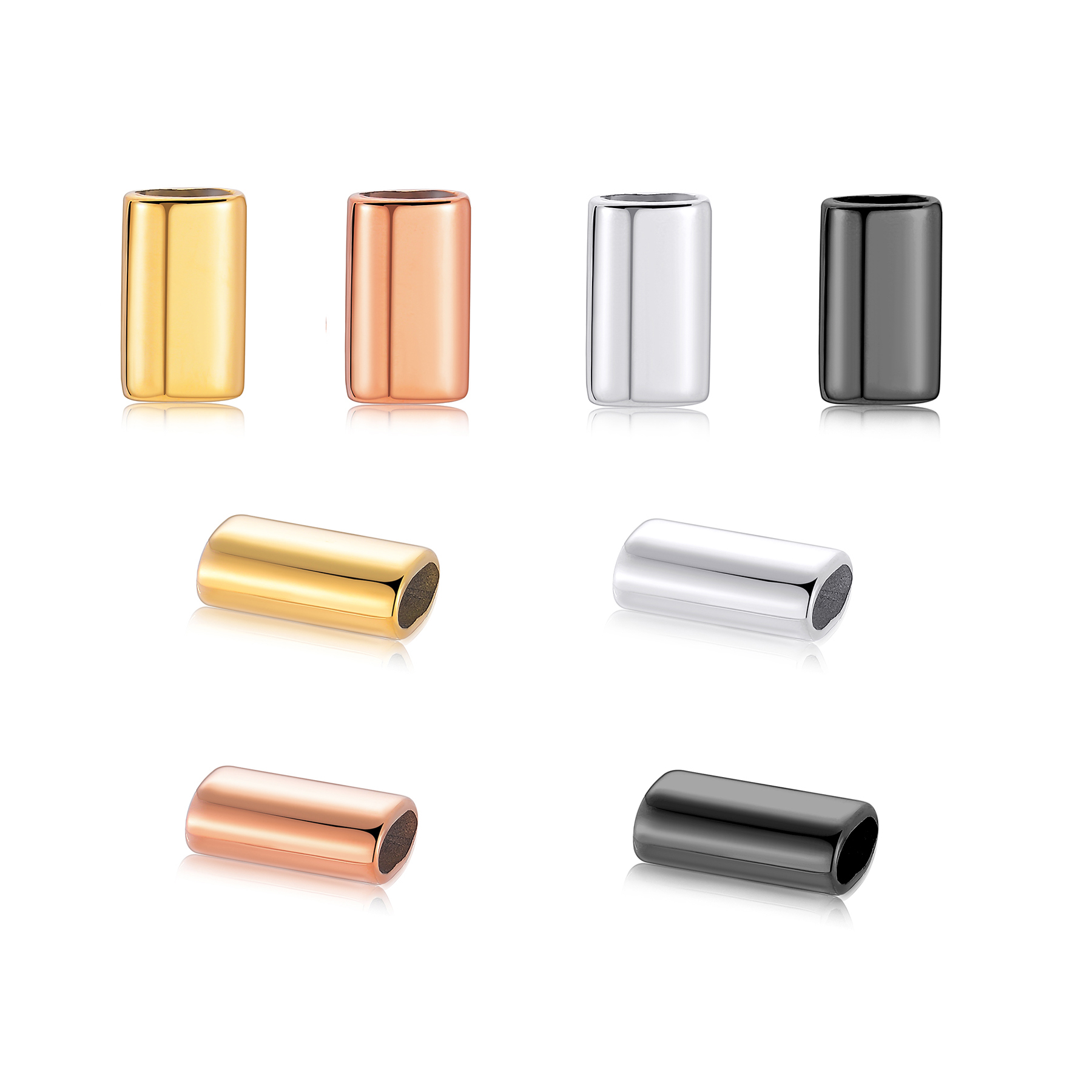 6PCS Stainless Steel Charm Sli - đánh giá và giá Leatherwork Diy