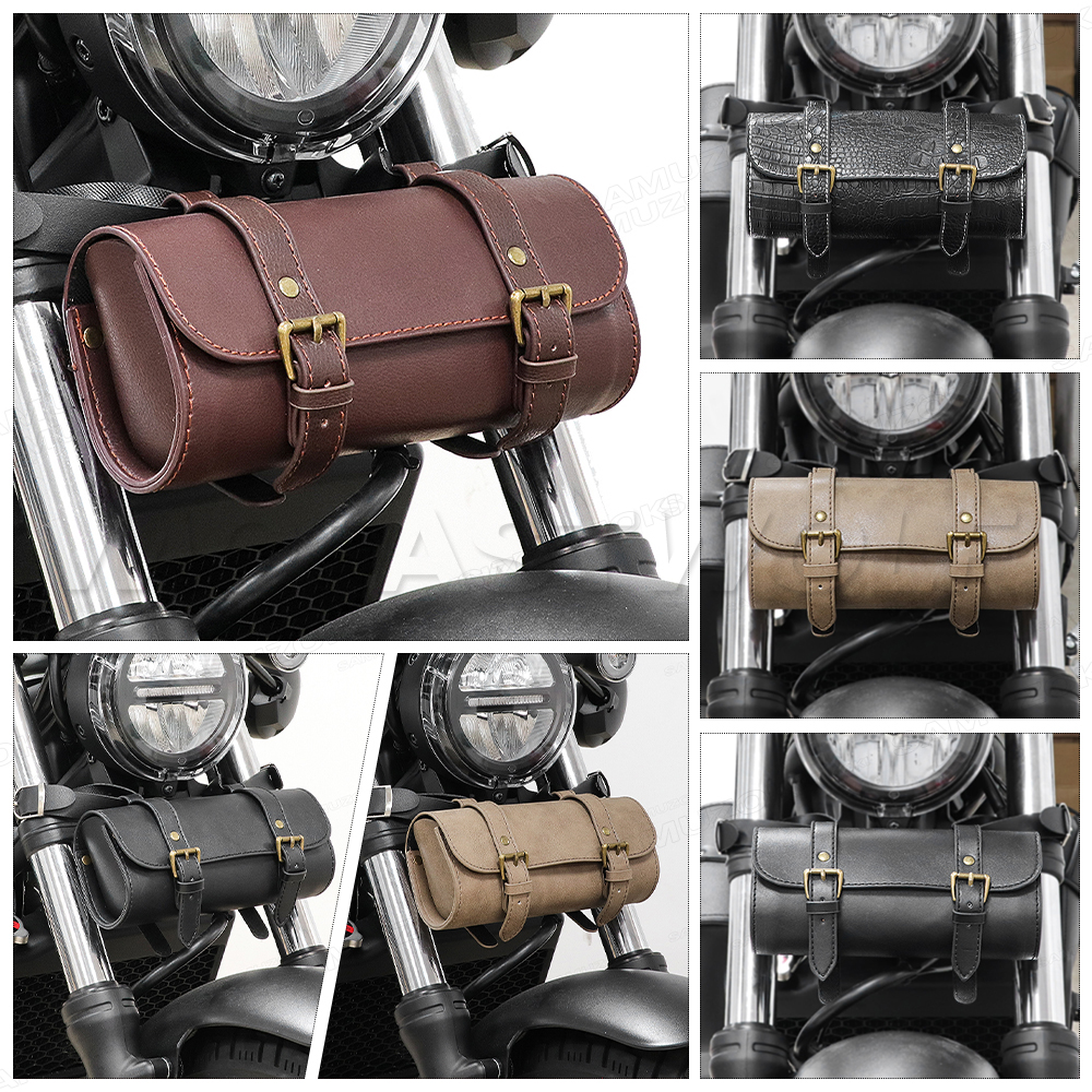 PU Motorcycle Cruiser Tool Bag - đánh giá và giá Leather Workshop