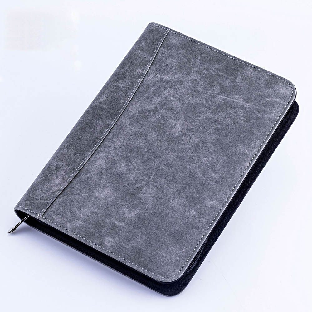 A5 Padfolio File Folder Docume - đánh giá và giá Leather Work Folder