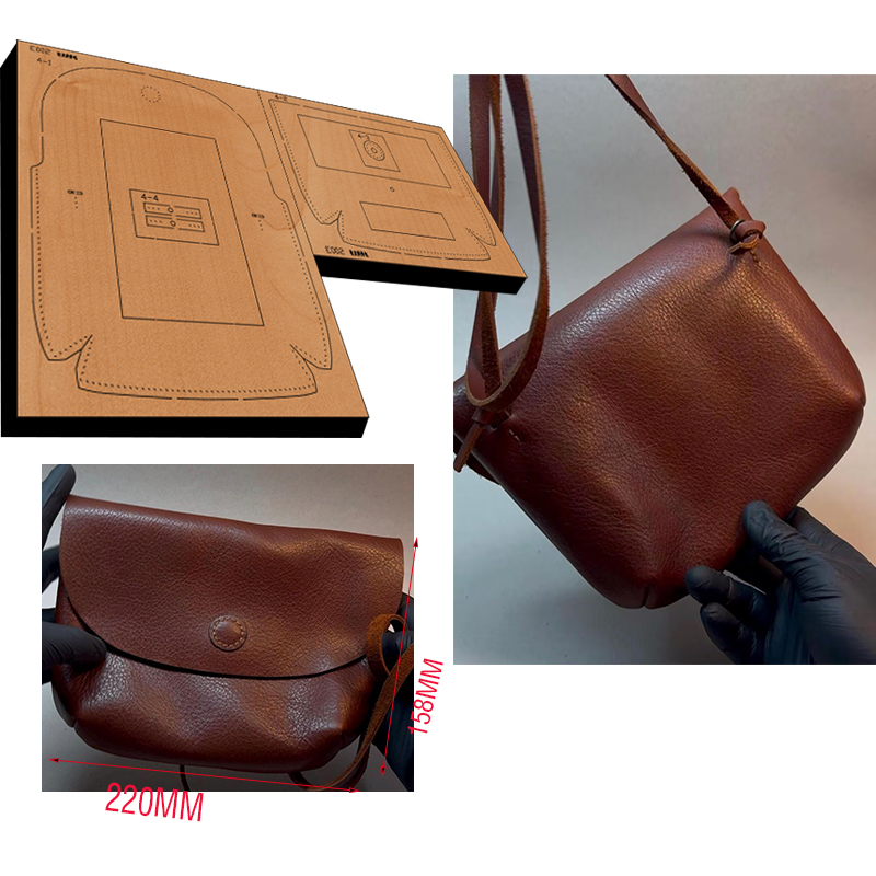 New Japan Steel Blade Wooden D - đánh giá và giá Leathercraft Japan