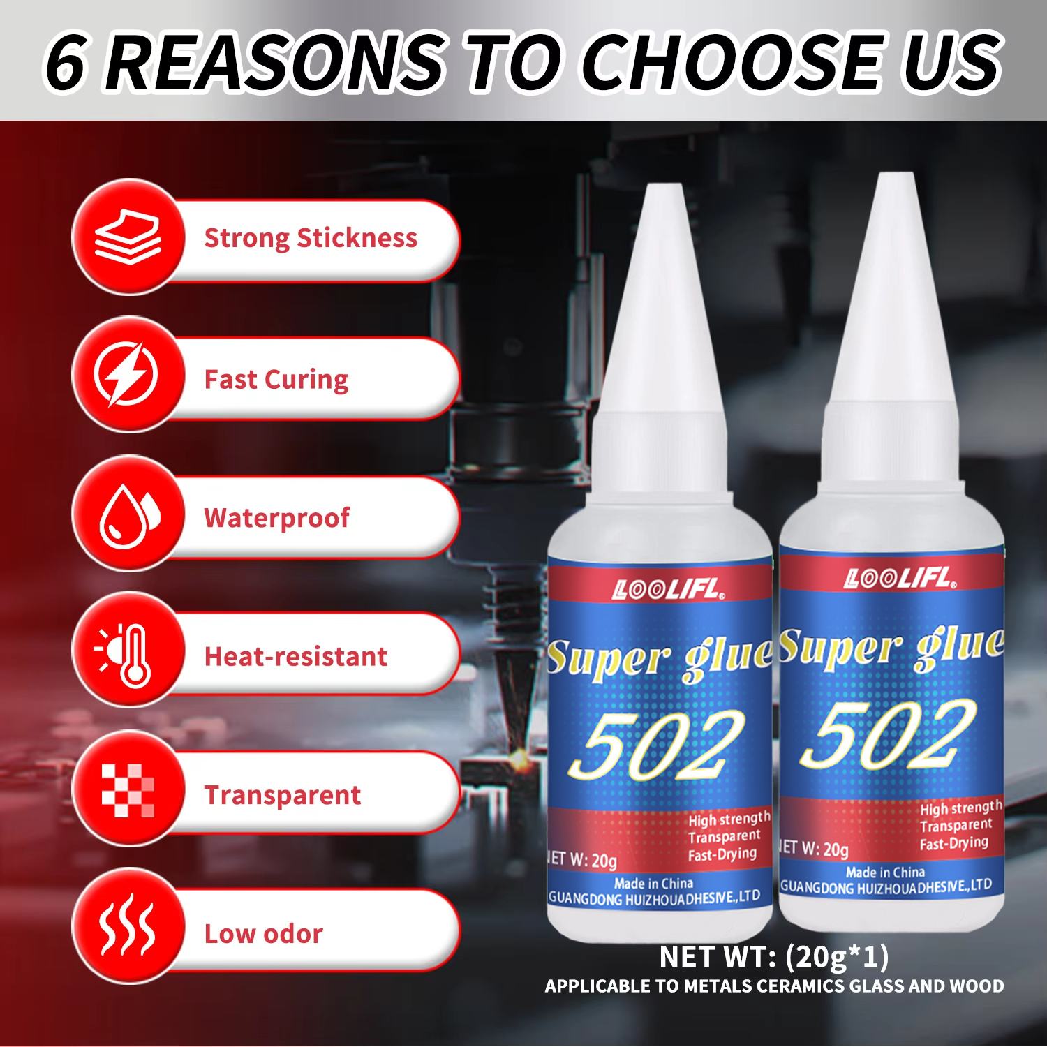 LOOLIFL 1-7pcs 502 Super Glue  - đánh giá và giá Leather Workshop