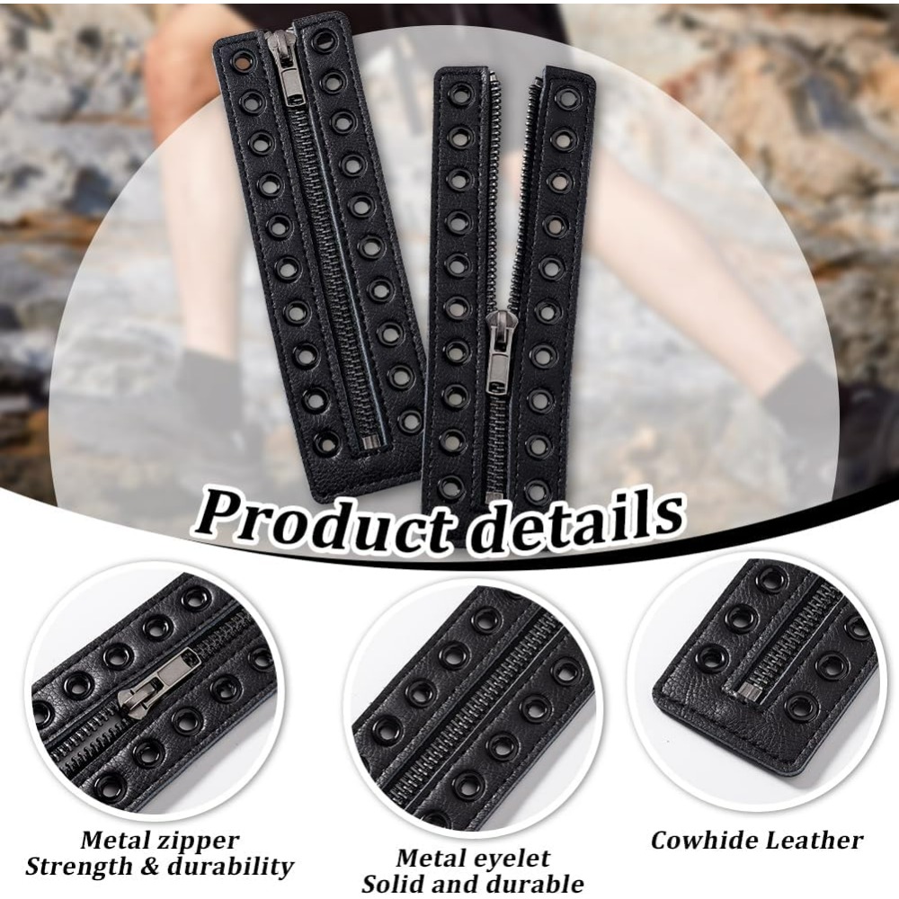 Leather Boot Zipper Inserts 6. - đánh giá và giá Leatherwork Eyelets
