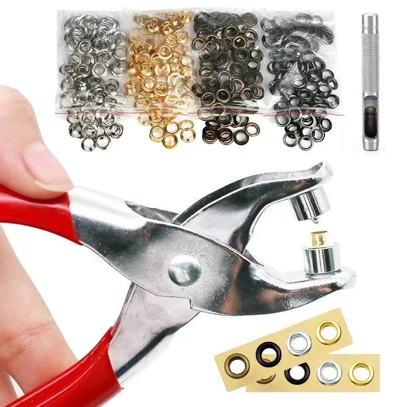 100sets 4mm Metal Eyelet and E - đánh giá và giá Leatherwork Eyelets
