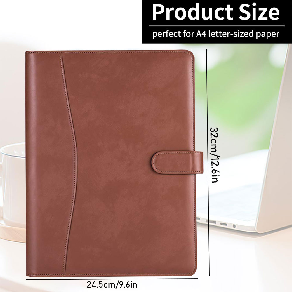 Multifunctional leather folder - đánh giá và giá Leather Work Folder