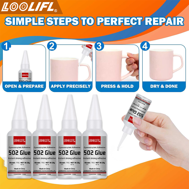 1-3pcs,20ml,502 super glue, qu - đánh giá và giá Leather Workshop