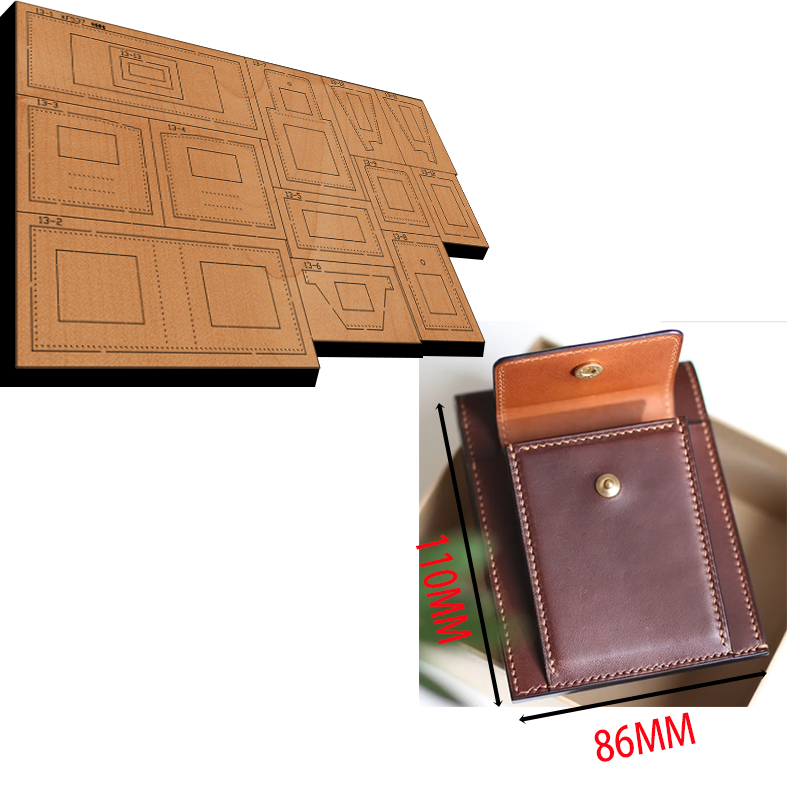 New Japan Steel Blade Wooden D - đánh giá và giá Leathercraft Japan